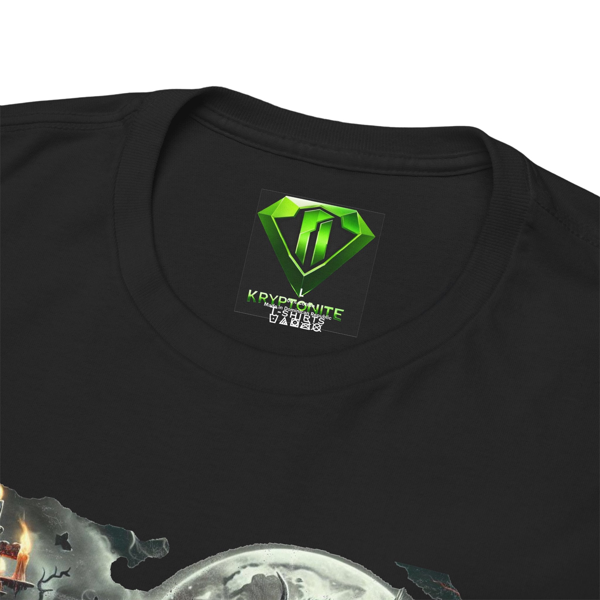 WareWolf Biker 4 - Kryptonite T-Shirt | Kryptonite Black Unisex Tee, S-4XL