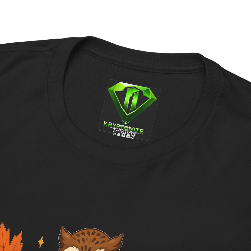 Autumn Hoot - Kryptonite T-Shirt | Kryptonite Black Unisex Tee, S-4XL