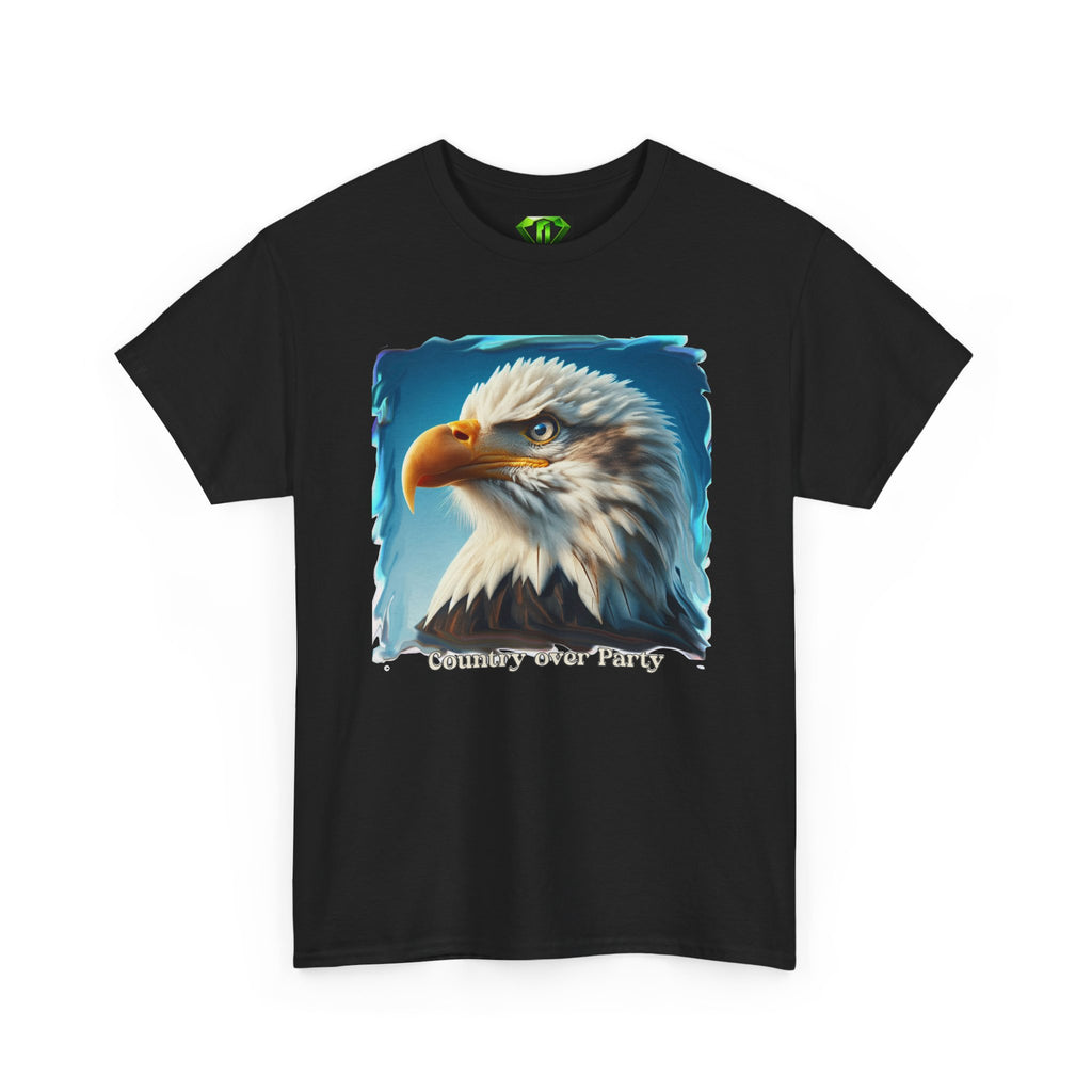 Country over Party -  Kryptonite T-Shirt | Kryptonite Black Unisex Tee, S-4XL