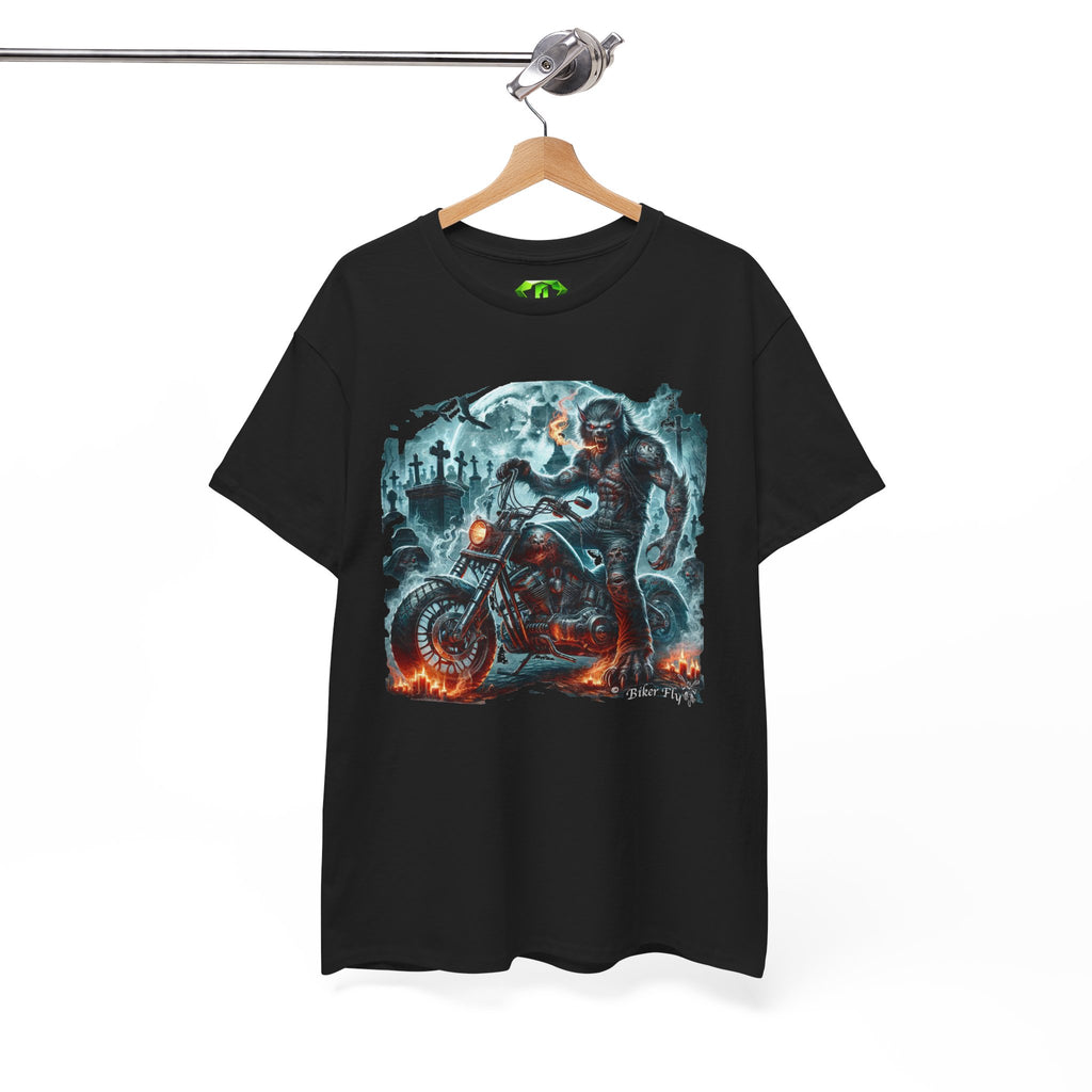 WereWolfBiker2 - Kryptonite T-Shirt | Kryptonite Black Unisex Tee, S-4XL