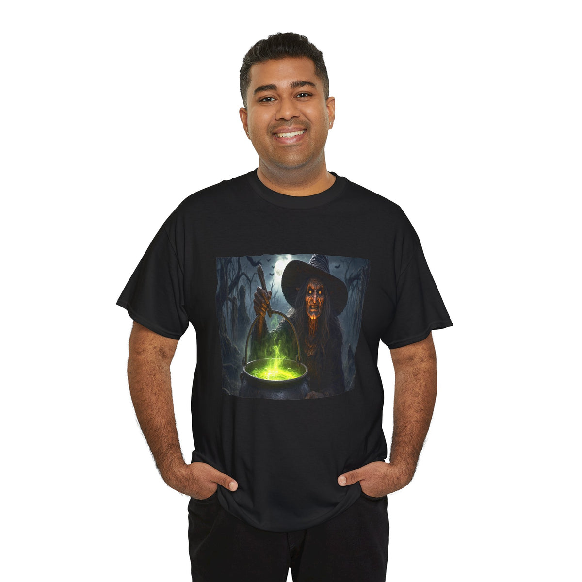 Evil Witch-  Kryptonite T-shirts - Haunted Harvest — Original Halloween Collection - Unisex T-shirts