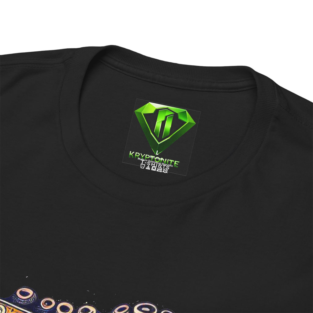 Octopus Arms - Kryptonite T-Shirt | Kryptonite Black Unisex Tee, S-4XL