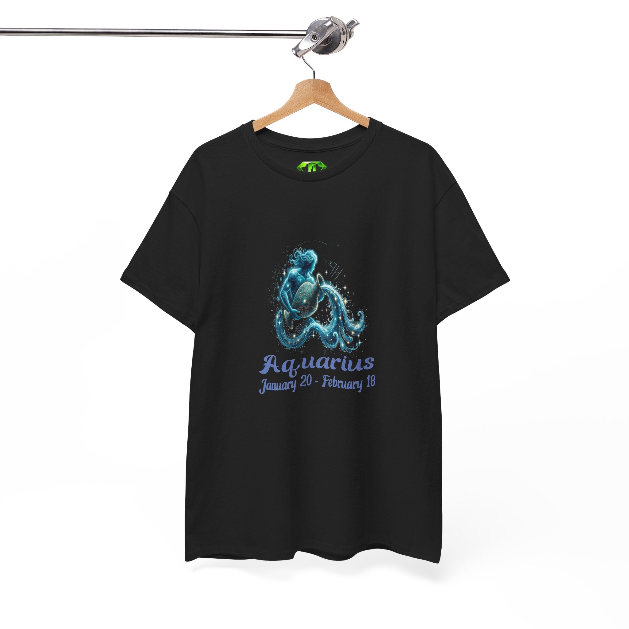 Aquarius - Kryptonite T-Shirt | Kryptonite Black Unisex Tee, S-4XL