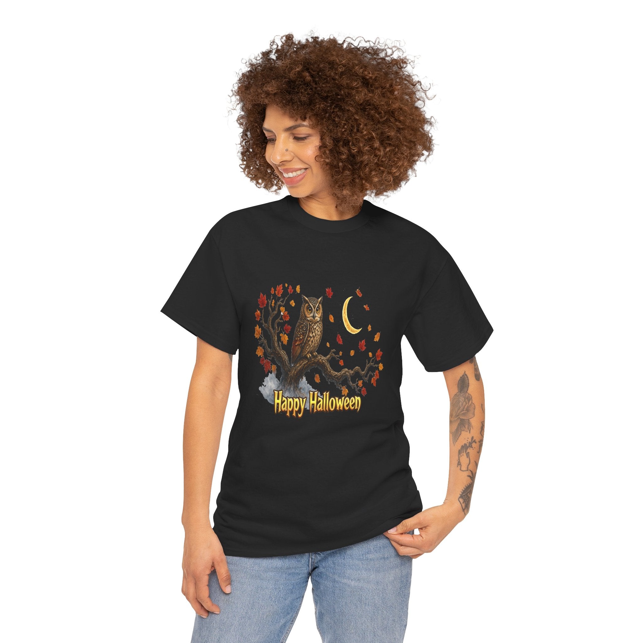 Hoot Halloween - Kryptonite T-Shirt | Kryptonite Black Unisex Tee, S-4XL