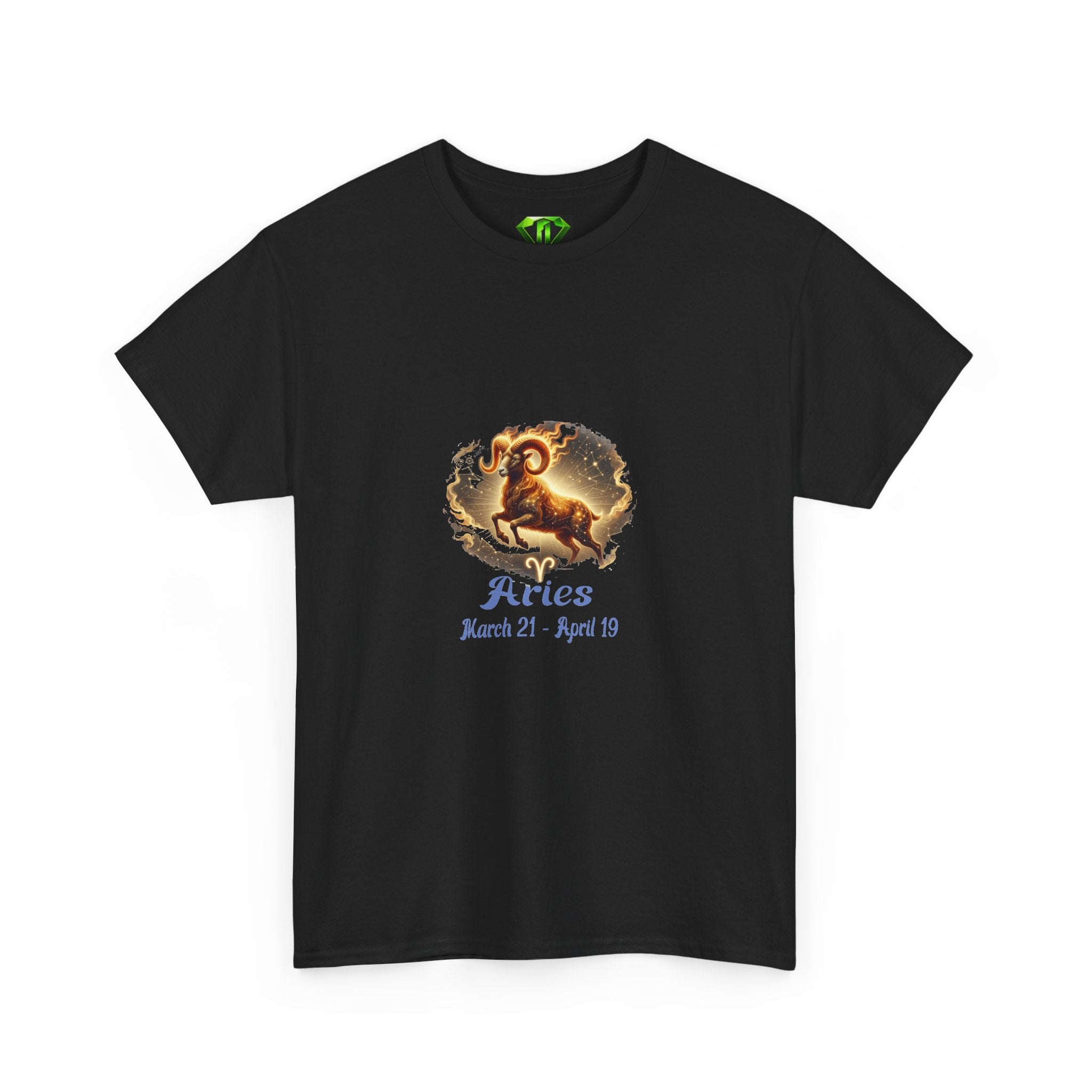 Aries- Kryptonite T-Shirt | Kryptonite Black Unisex Tee, S-4XL