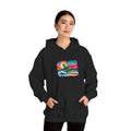 Cosmic Wave - Alien Surfer Hoodie— Kryptonite Hoodies | Kryptonite Black Unisex Hoodie, S-4XL