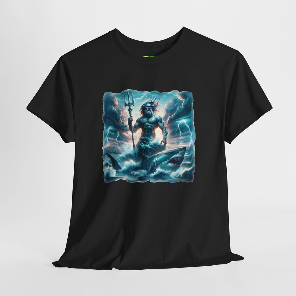 Neptunes Shark-  Kryptonite T-Shirt | Kryptonite Black Unisex Tee, S-4XL
