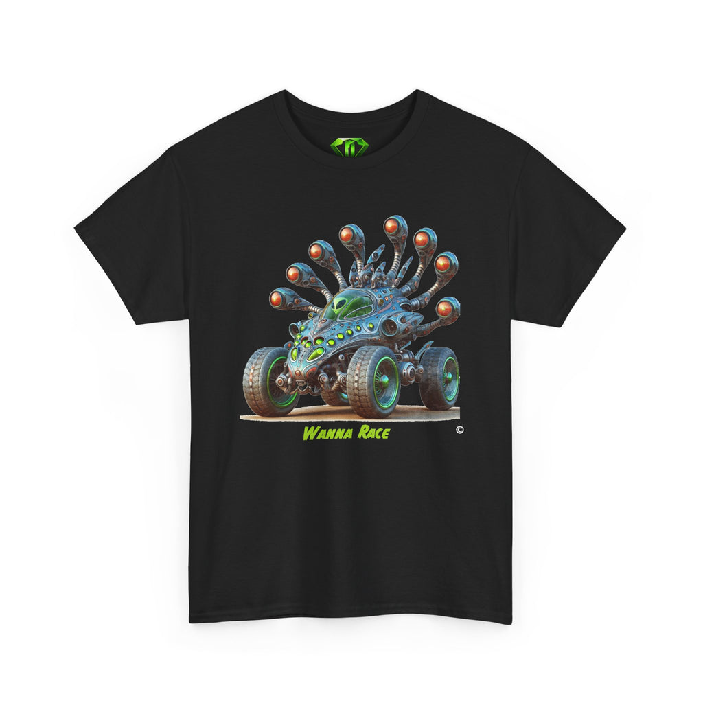 Wanna Race - Kryptonite T-Shirt | Kryptonite Black Unisex Tee, S-4XL