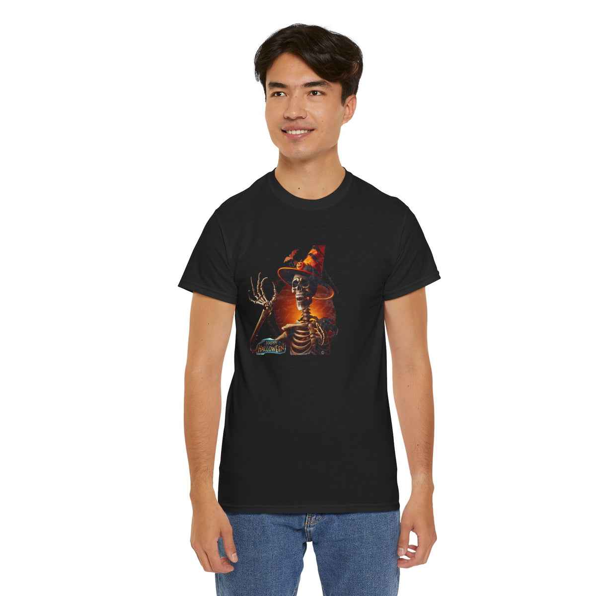 Skeleton Halloween -  Kryptonite T-Shirt | Kryptonite Black Unisex Tee, S-4XL