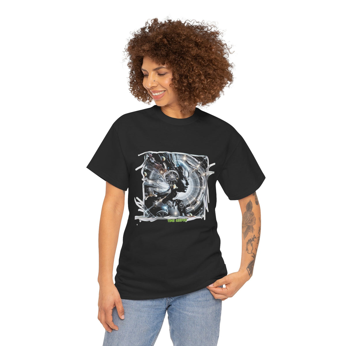 Time Keeper - Kryptonite T-Shirt | Kryptonite Black Unisex Tee, S-4XL