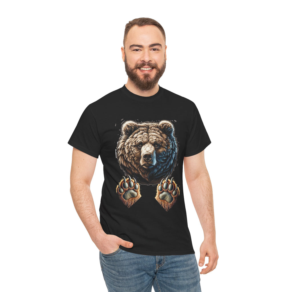 Grizzly Bear Claw- Kryptonite T-Shirt | Kryptonite Black Unisex Tee, S-4XL
