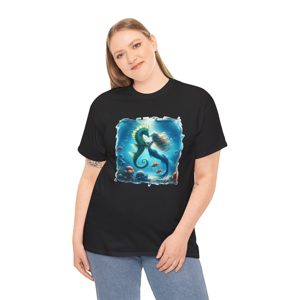 Little Mermaid-  Kryptonite T-Shirt | Kryptonite Black Unisex Tee, S-4XL