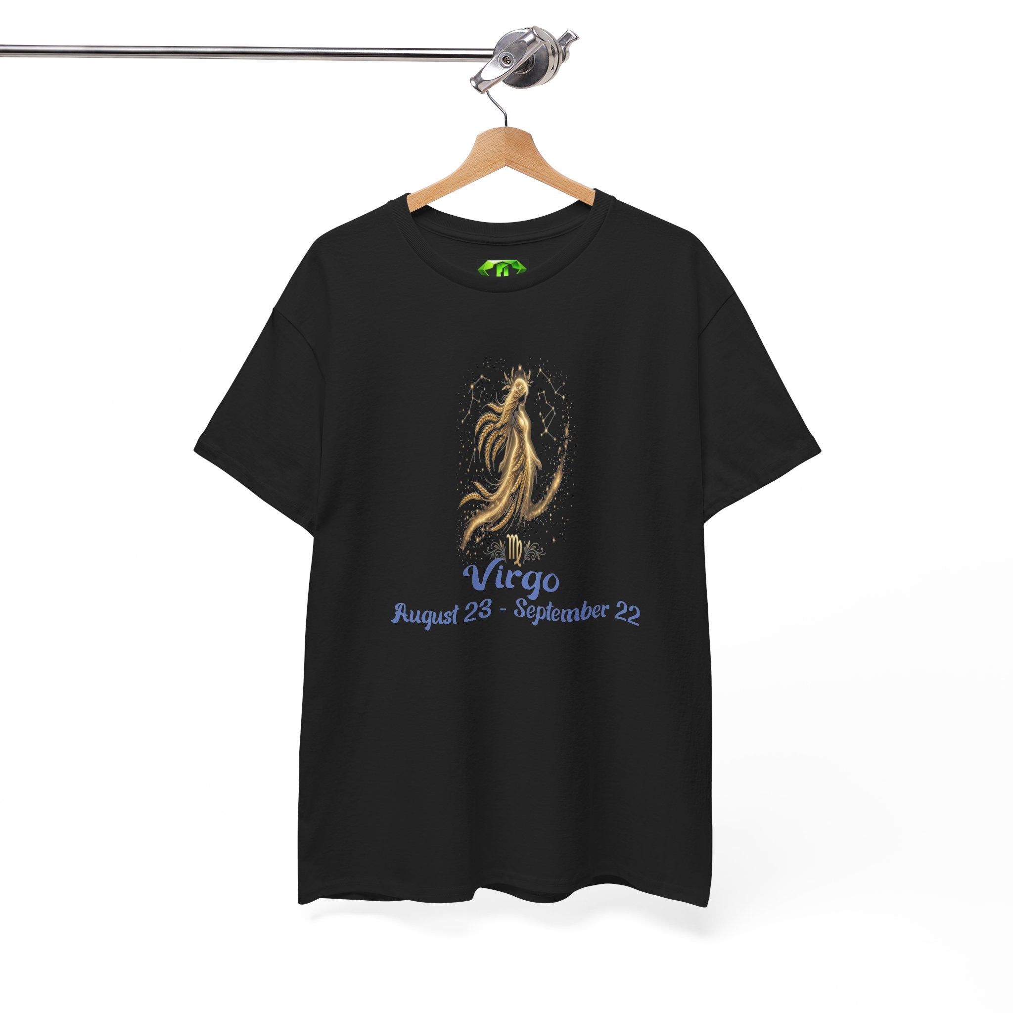 Virgo - Kryptonite T-Shirt | Kryptonite Black Unisex Tee, S-4XL