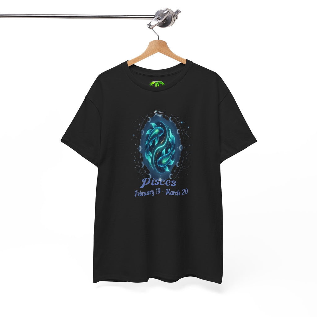 Pisces  - Kryptonite T-Shirt | Kryptonite Black Unisex Tee, S-4XL