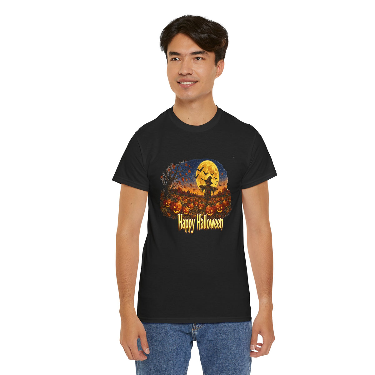 Pumpkin Patch Halloween - Kryptonite T-Shirt | Kryptonite Black Unisex Tee, S-4XL