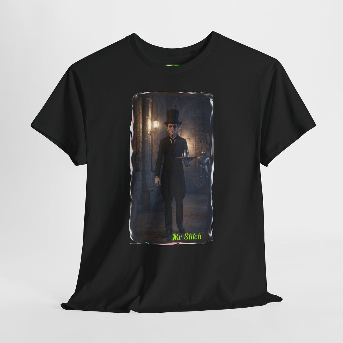 Mr. Stitch — The Butler - Kryptonite T-Shirt | Kryptonite Black Unisex Tee, S-4XL