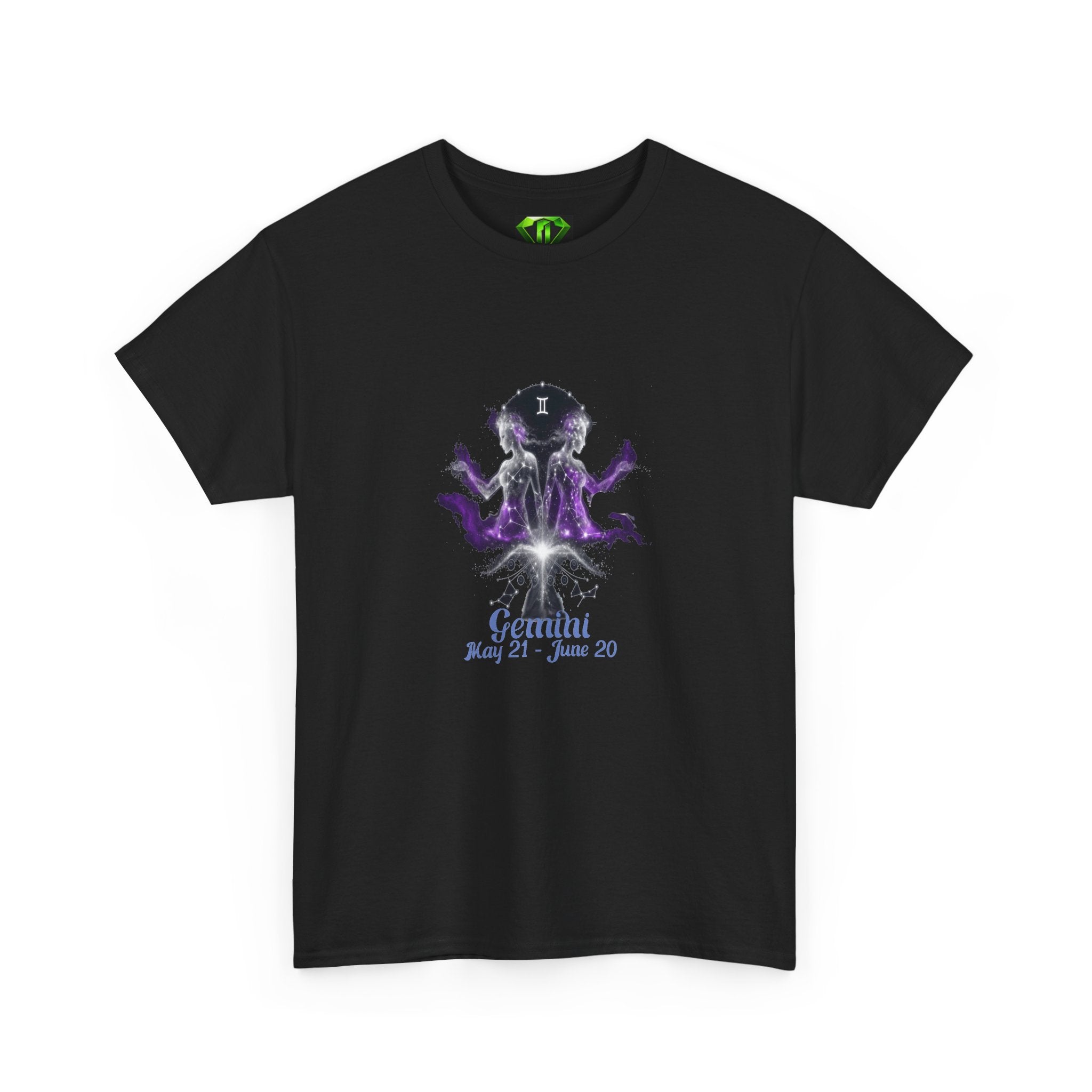 Gemini - Kryptonite T-Shirt | Kryptonite Black Unisex Tee, S-4XL