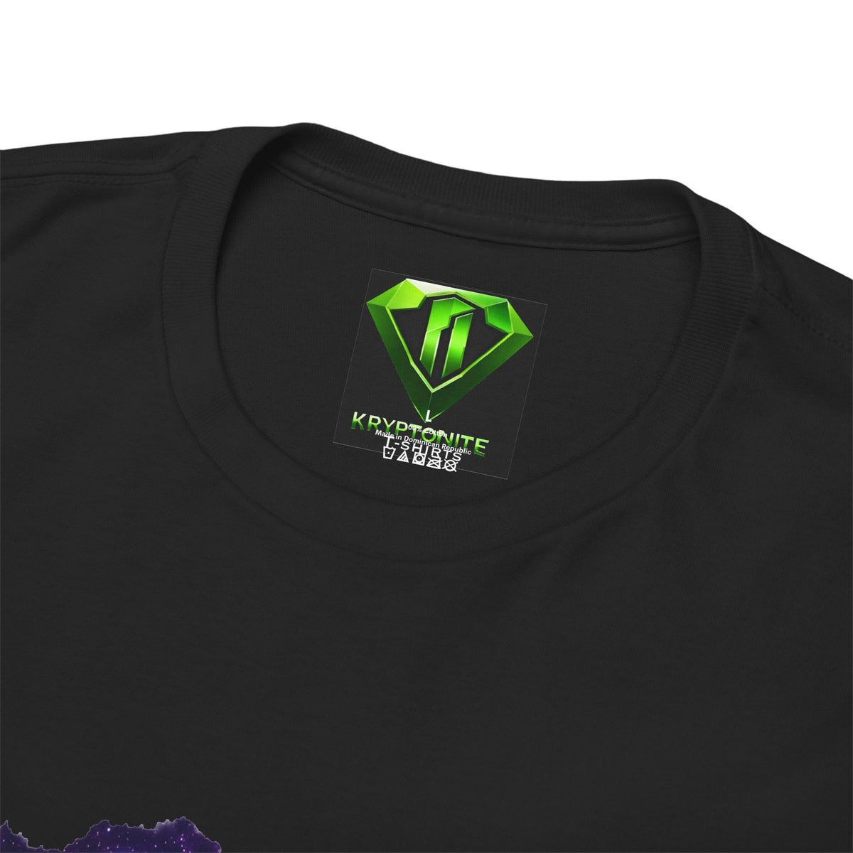 Neon Alien Abductions - Kryptonite T-Shirt | Kryptonite Black Unisex Tee, S-4XL