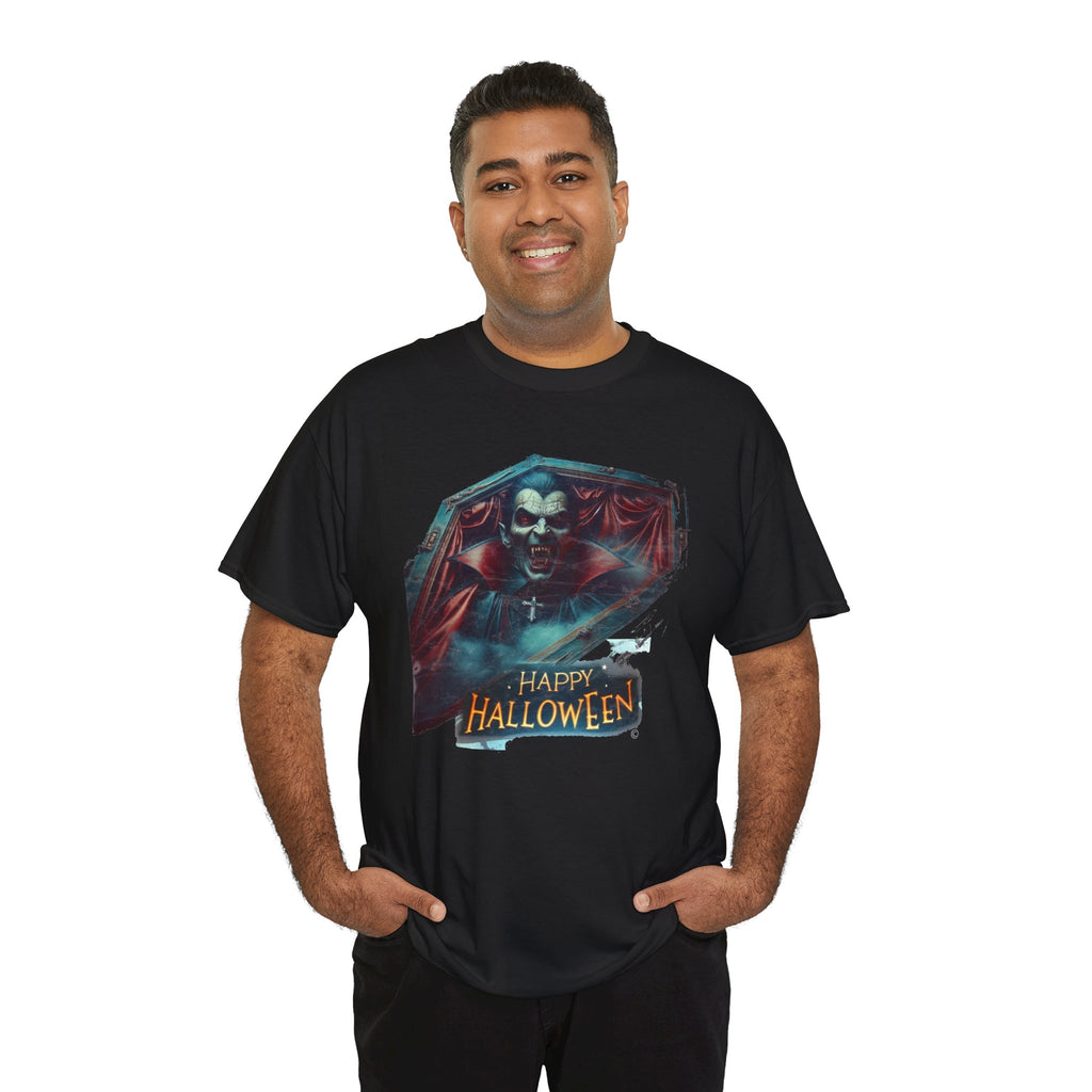 Dracula Halloween -  Kryptonite T-Shirt | Kryptonite Black Unisex Tee, S-4XL