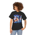 Solar Flare Female Alien - Kryptonite T-Shirt | Kryptonite Black Unisex Tee, S-4XL