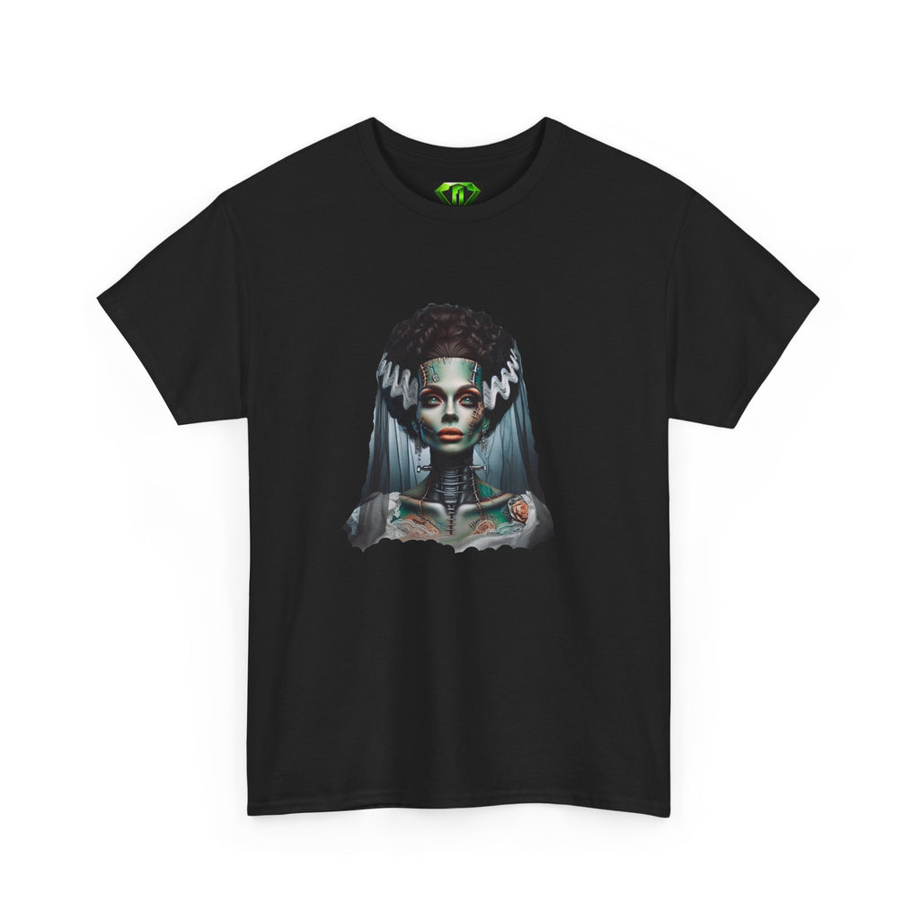 Bride of Frankenstein -  Kryptonite T-Shirt | Kryptonite Black Unisex Tee, S-4XL
