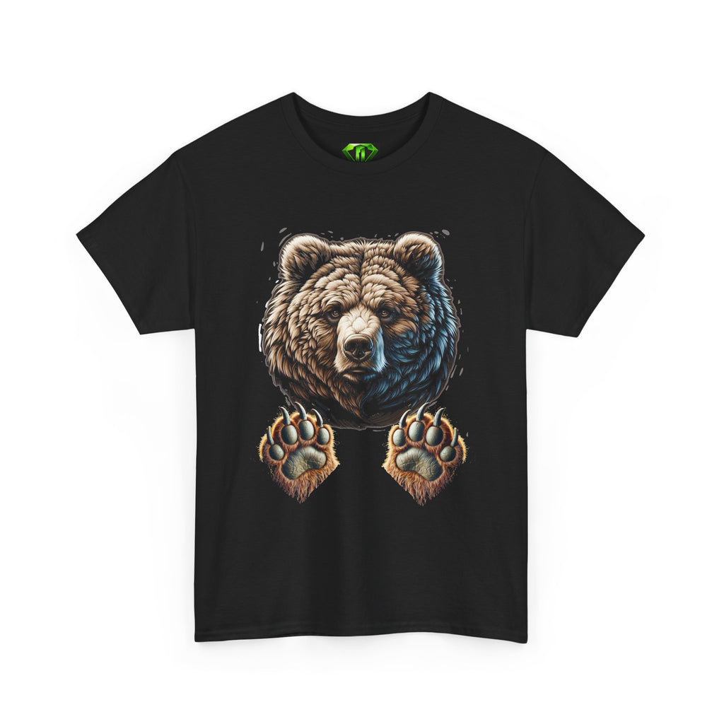 Grizzly Bear Claw- Kryptonite T-Shirt | Kryptonite Black Unisex Tee, S-4XL