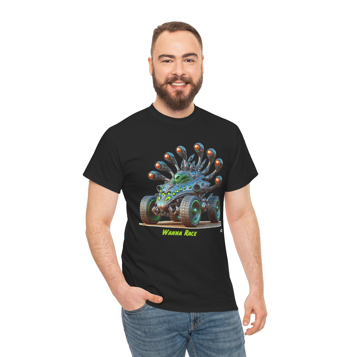 Wanna Race - Kryptonite T-Shirt | Kryptonite Black Unisex Tee, S-4XL