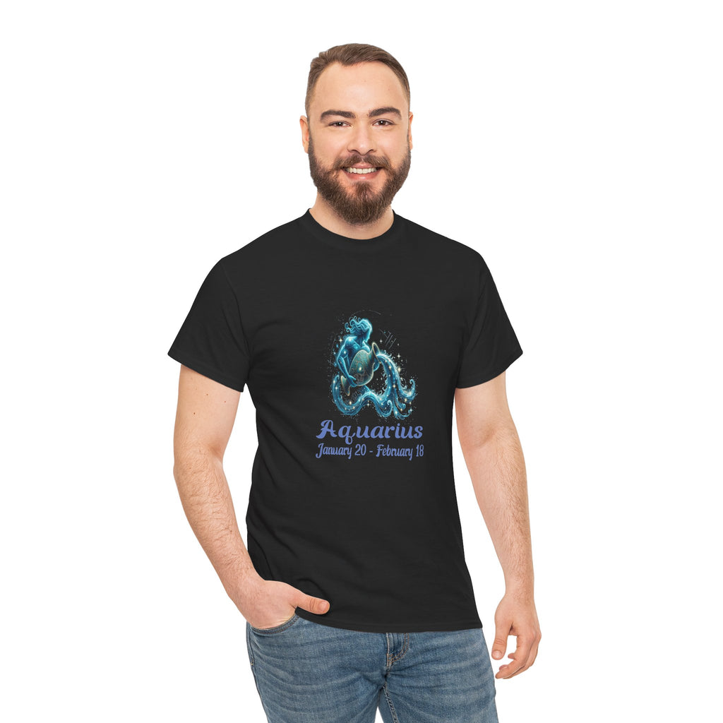 Aquarius - Kryptonite T-Shirt | Kryptonite Black Unisex Tee, S-4XL