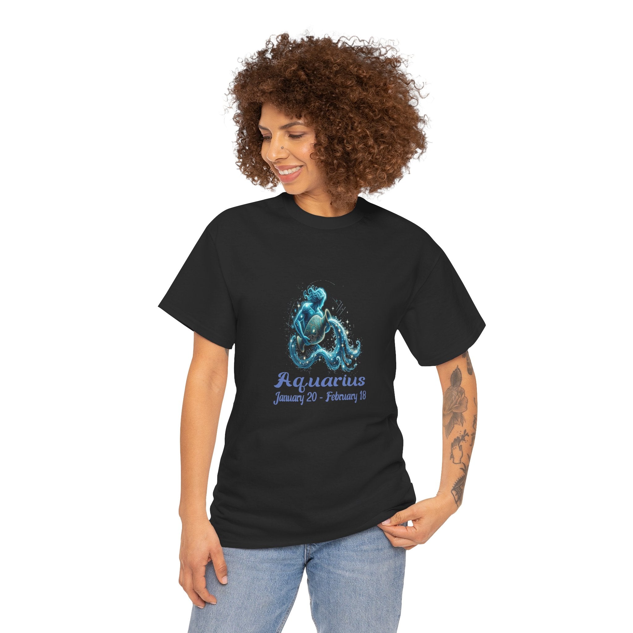 Aquarius - Kryptonite T-Shirt | Kryptonite Black Unisex Tee, S-4XL