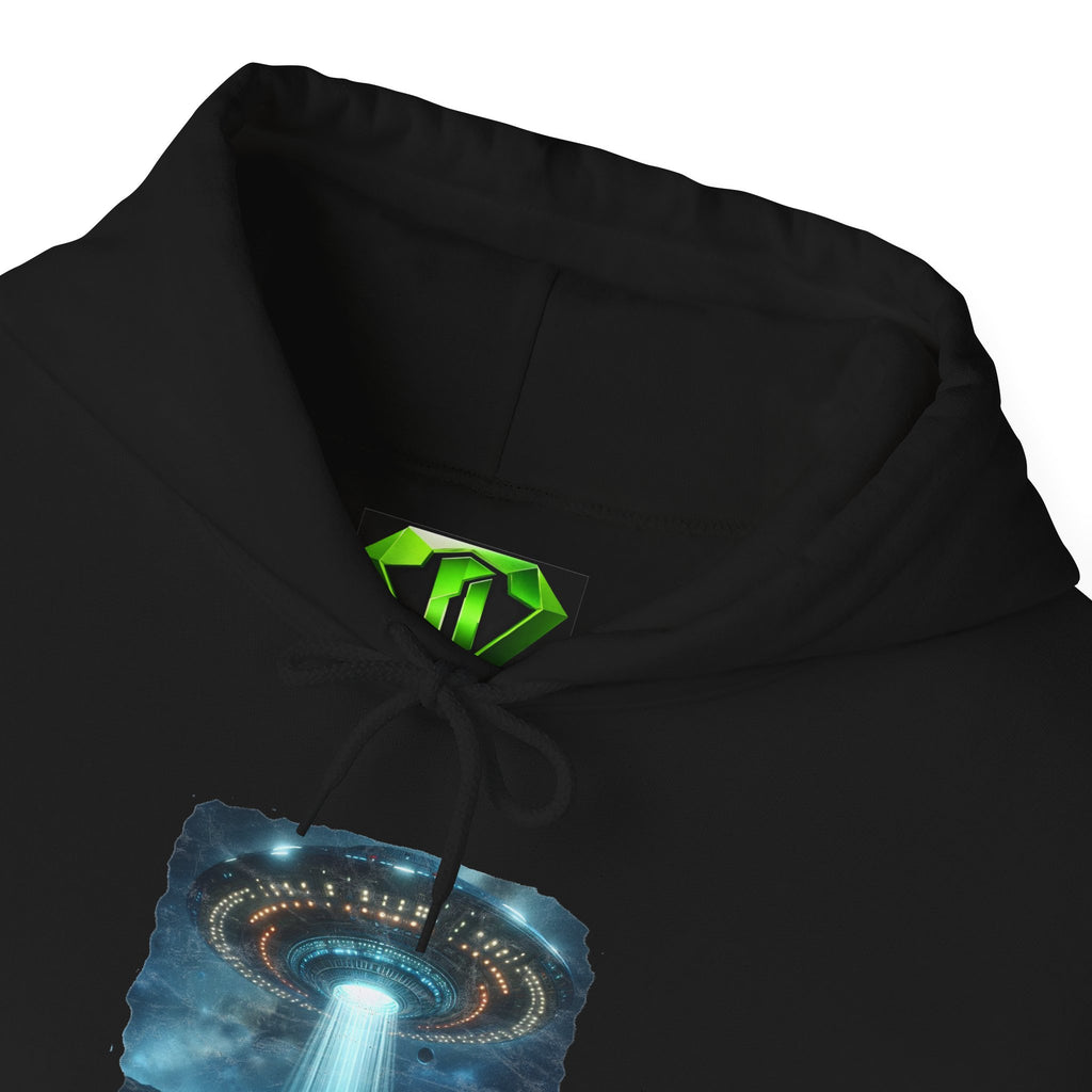 UFO Believer - Kryptonite Hoodie | Kryptonite Black Unisex Tee, S-4XL