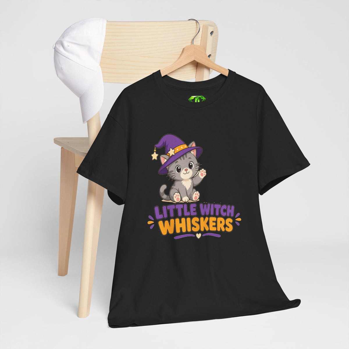 Little Witch Whiskers - Kryptonite T-Shirt | Kryptonite Black Unisex Tee, S-4XL
