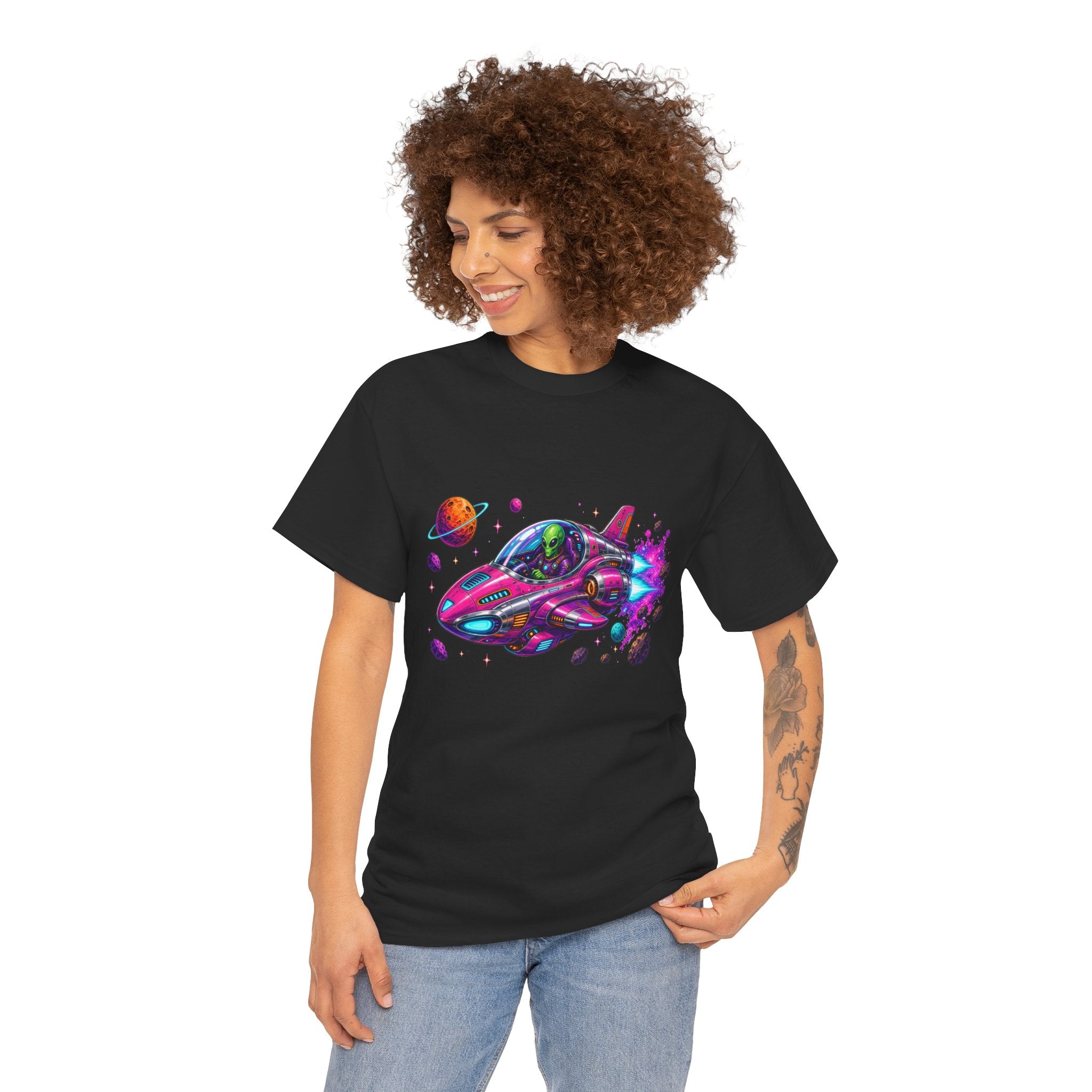 My New Space Ship - Kryptonite T-Shirt | Kryptonite Black Unisex Tee, S-4XL