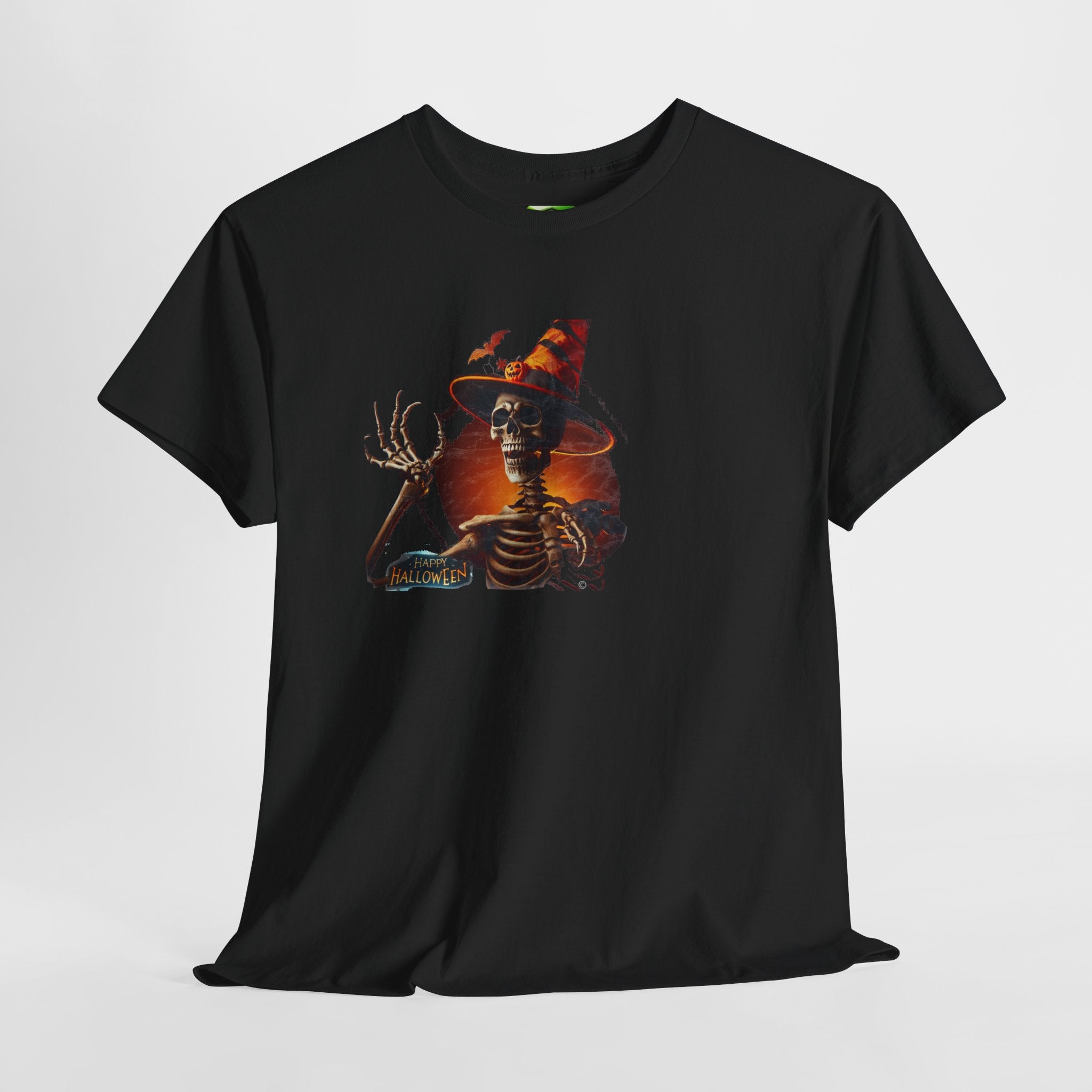 Skeleton Halloween -  Kryptonite T-Shirt | Kryptonite Black Unisex Tee, S-4XL