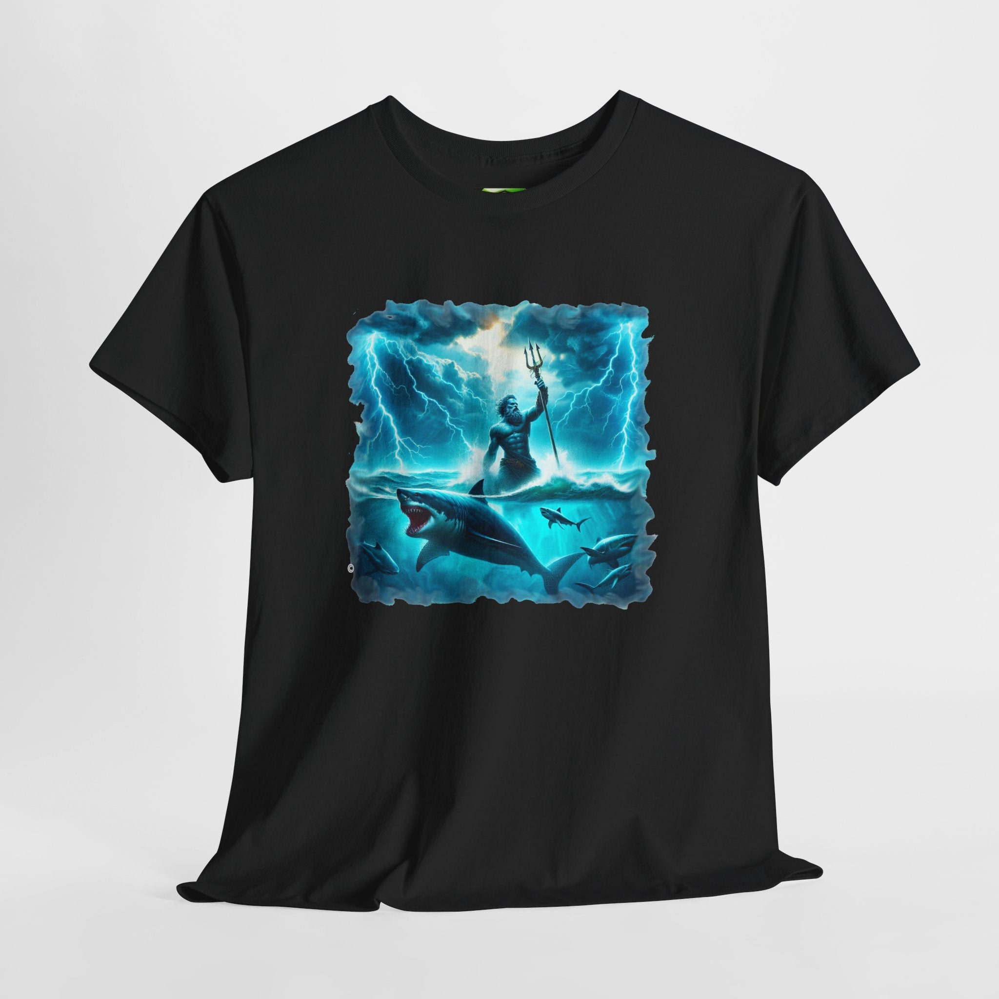 Neptunes Summons Storm - Kryptonite T-Shirt | Kryptonite Black Unisex Tee, S-4XL