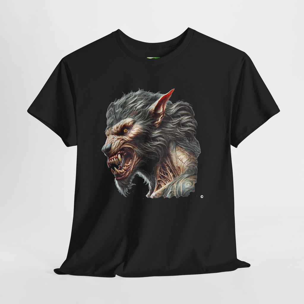Hungry Werewolf -  Kryptonite T-shirts - Haunted Harvest — Original Halloween Collection - Unisex T-shirts