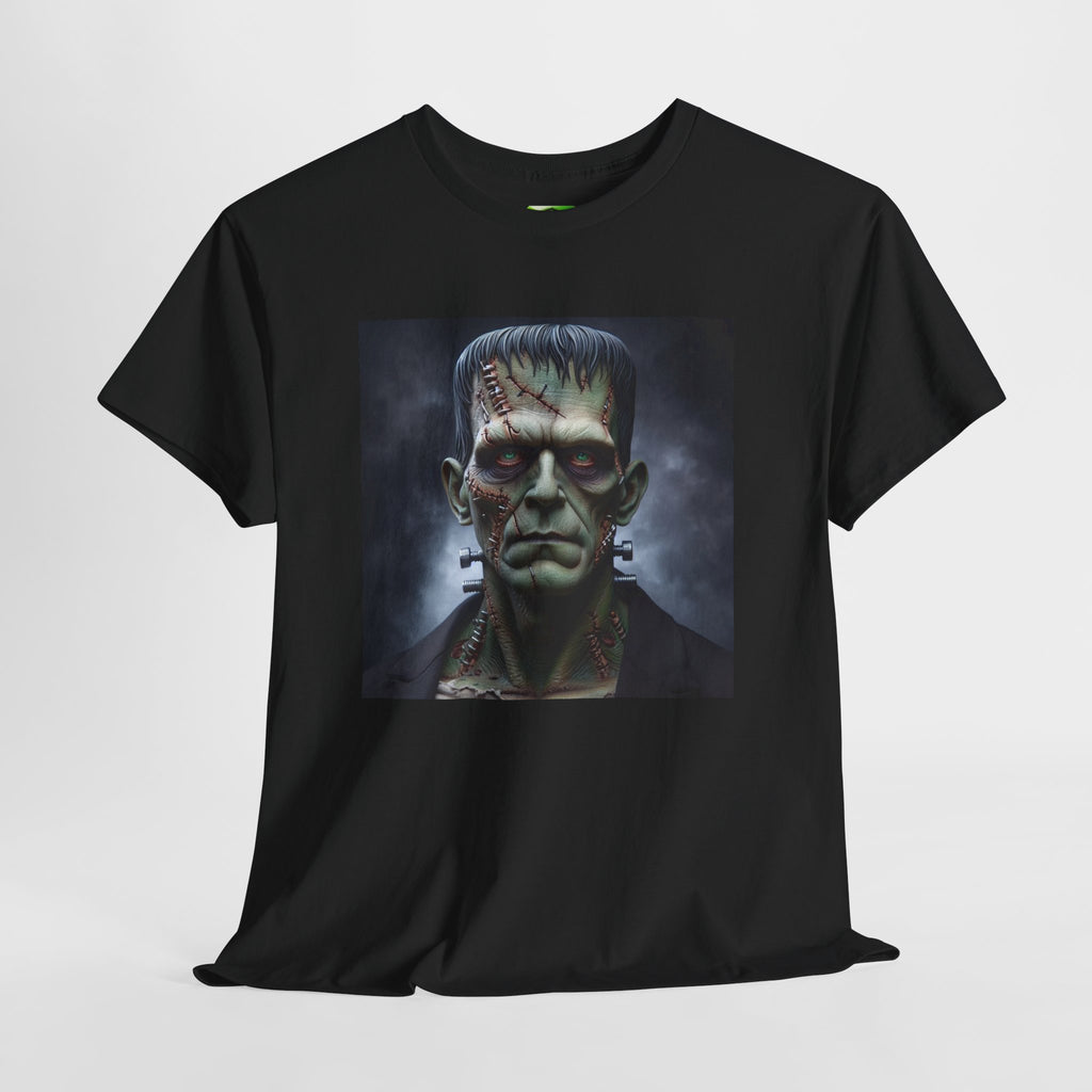 Frankenstein — Horror Gothic T-Shirt Kryptonite T-Shirts | Black Unisex