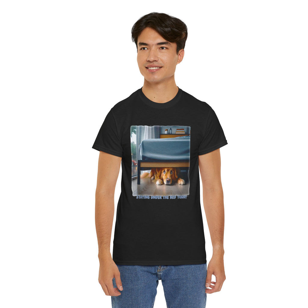 Staying under the Bed -  Kryptonite T-Shirt | Kryptonite Black Unisex Tee, S-4XL