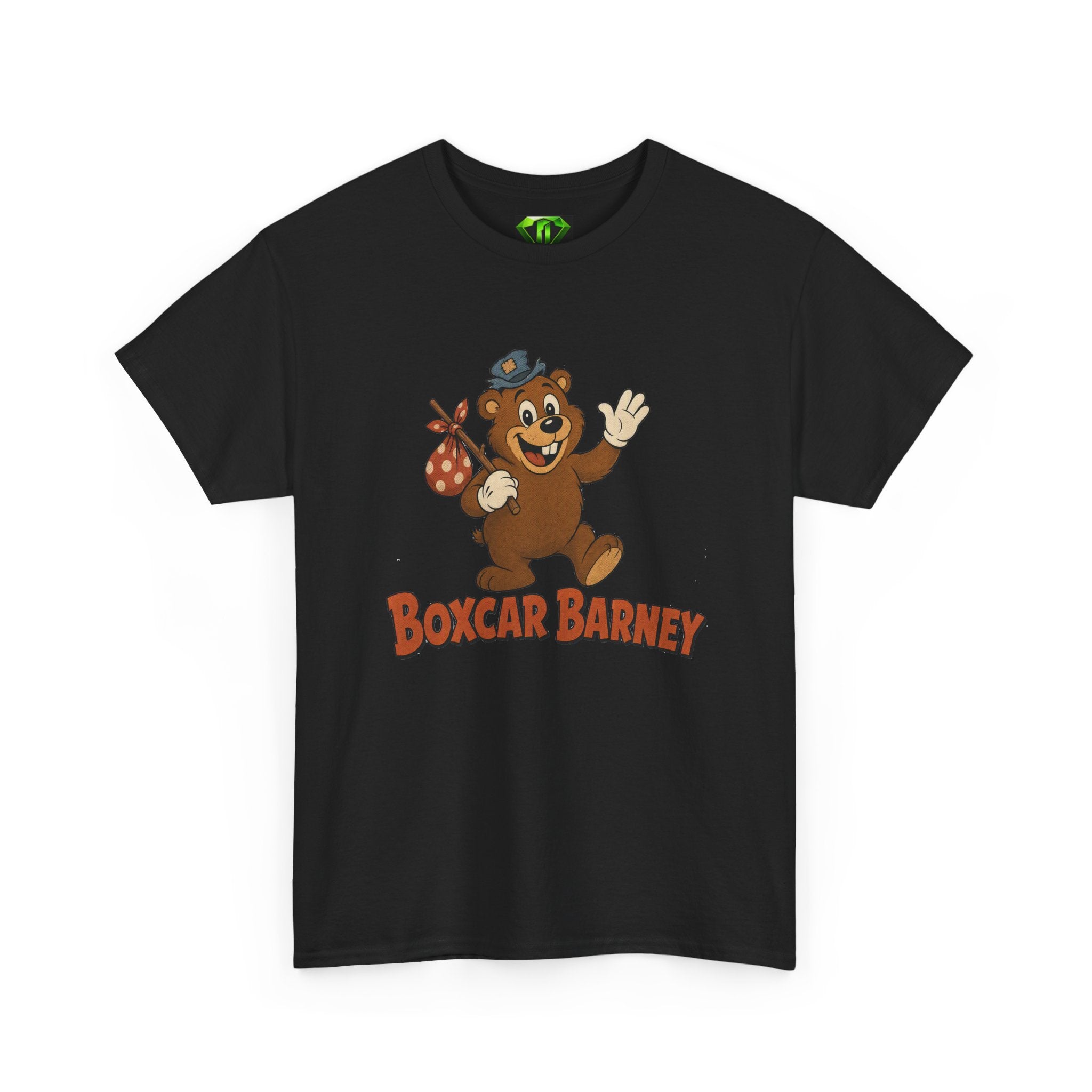 Boxcar Barney - Kryptonite T-Shirt | Kryptonite Black Unisex Tee, S-4XL