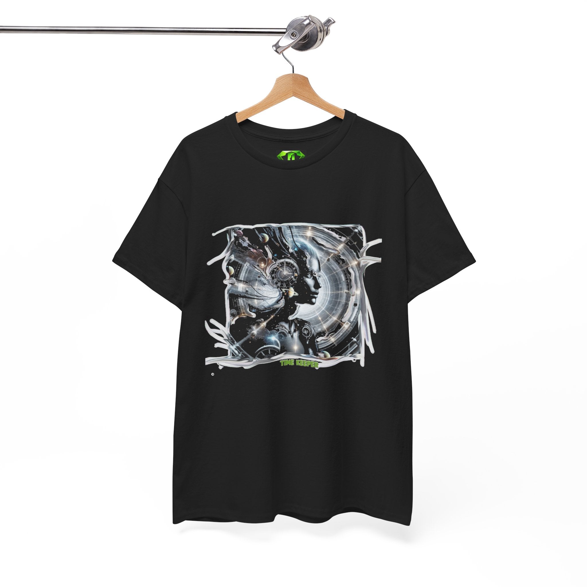 Time Keeper - Kryptonite T-Shirt | Kryptonite Black Unisex Tee, S-4XL