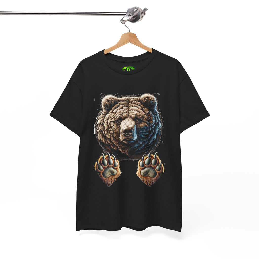 Grizzly Bear Claw- Kryptonite T-Shirt | Kryptonite Black Unisex Tee, S-4XL