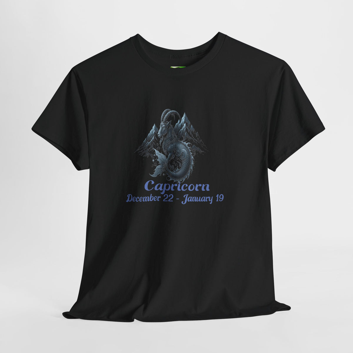 Capricorn - Kryptonite T-Shirt | Kryptonite Black Unisex Tee, S-4XL