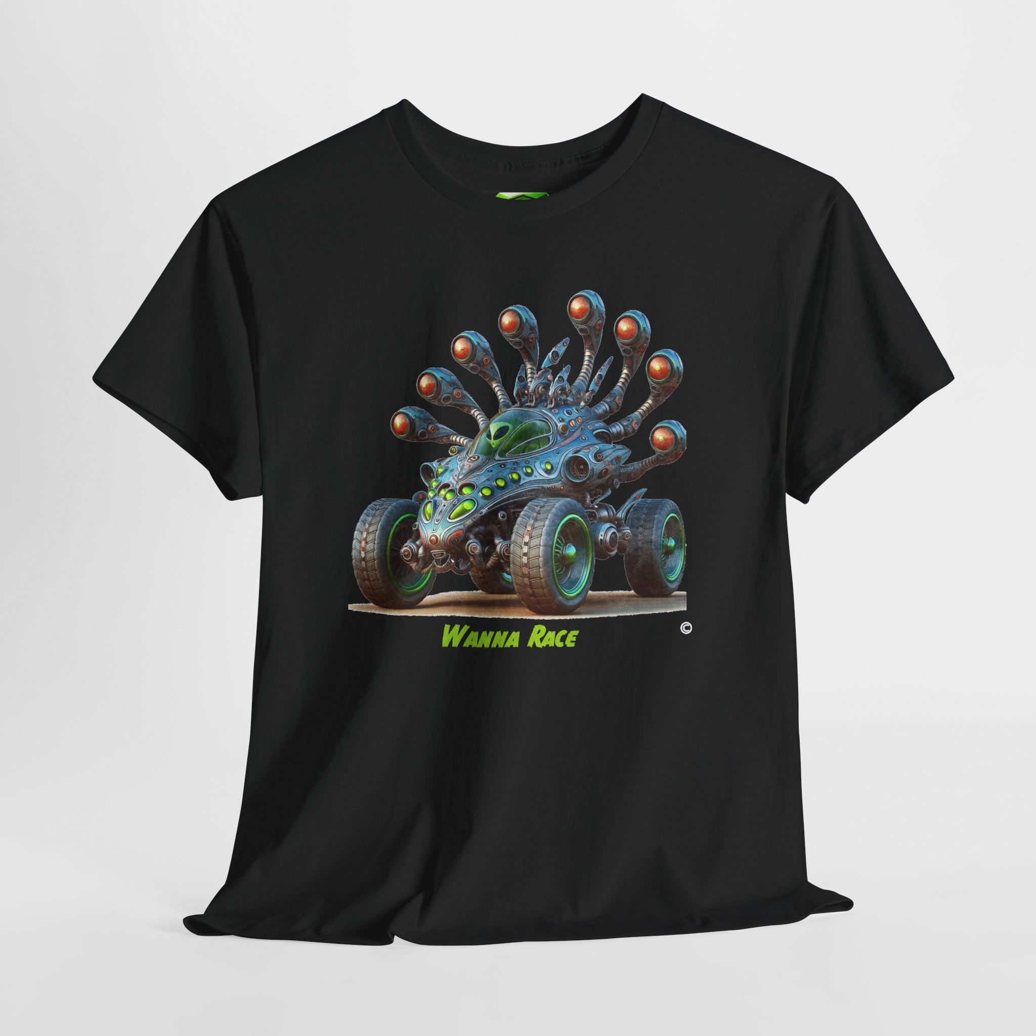 Wanna Race - Kryptonite T-Shirt | Kryptonite Black Unisex Tee, S-4XL