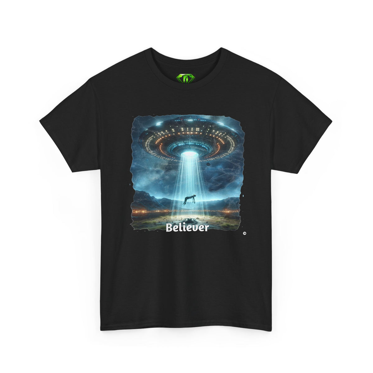I'm a Believer - Kryptonite T-Shirt | Kryptonite Black Unisex Tee, S-4XL