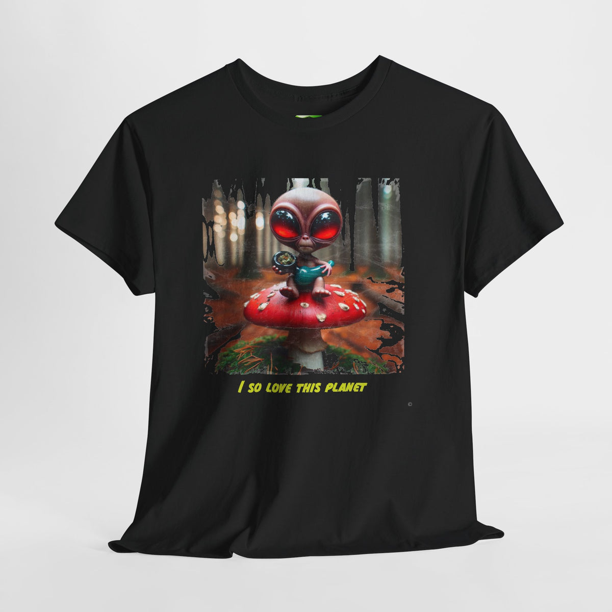 I so Love this Planet - Kryptonite T-Shirt | Kryptonite Black Unisex Tee, S-4XL