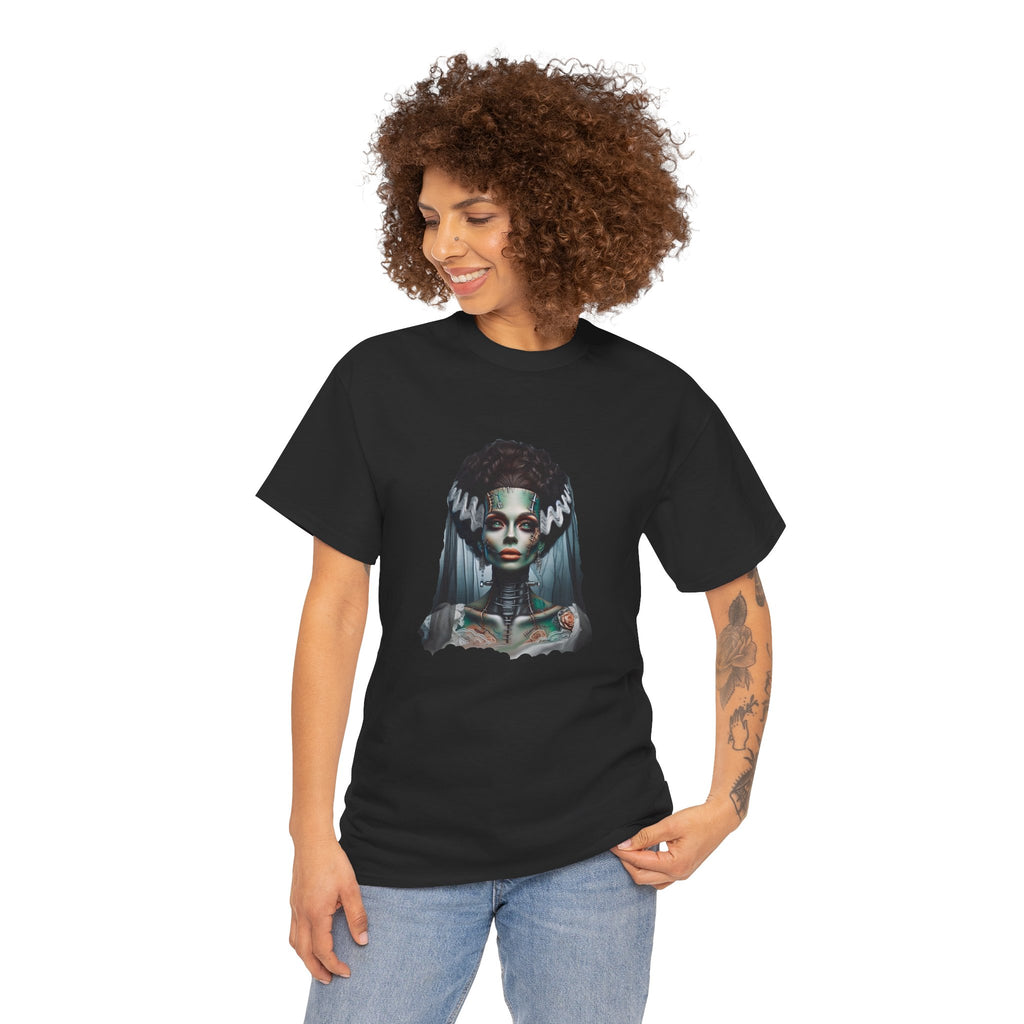 Bride of Frankenstein -  Kryptonite T-Shirt | Kryptonite Black Unisex Tee, S-4XL