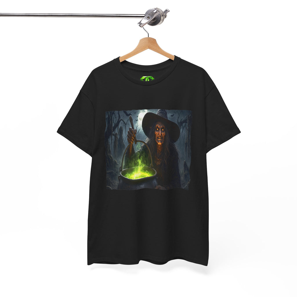 Evil Witch-  Kryptonite T-shirts - Haunted Harvest — Original Halloween Collection - Unisex T-shirts