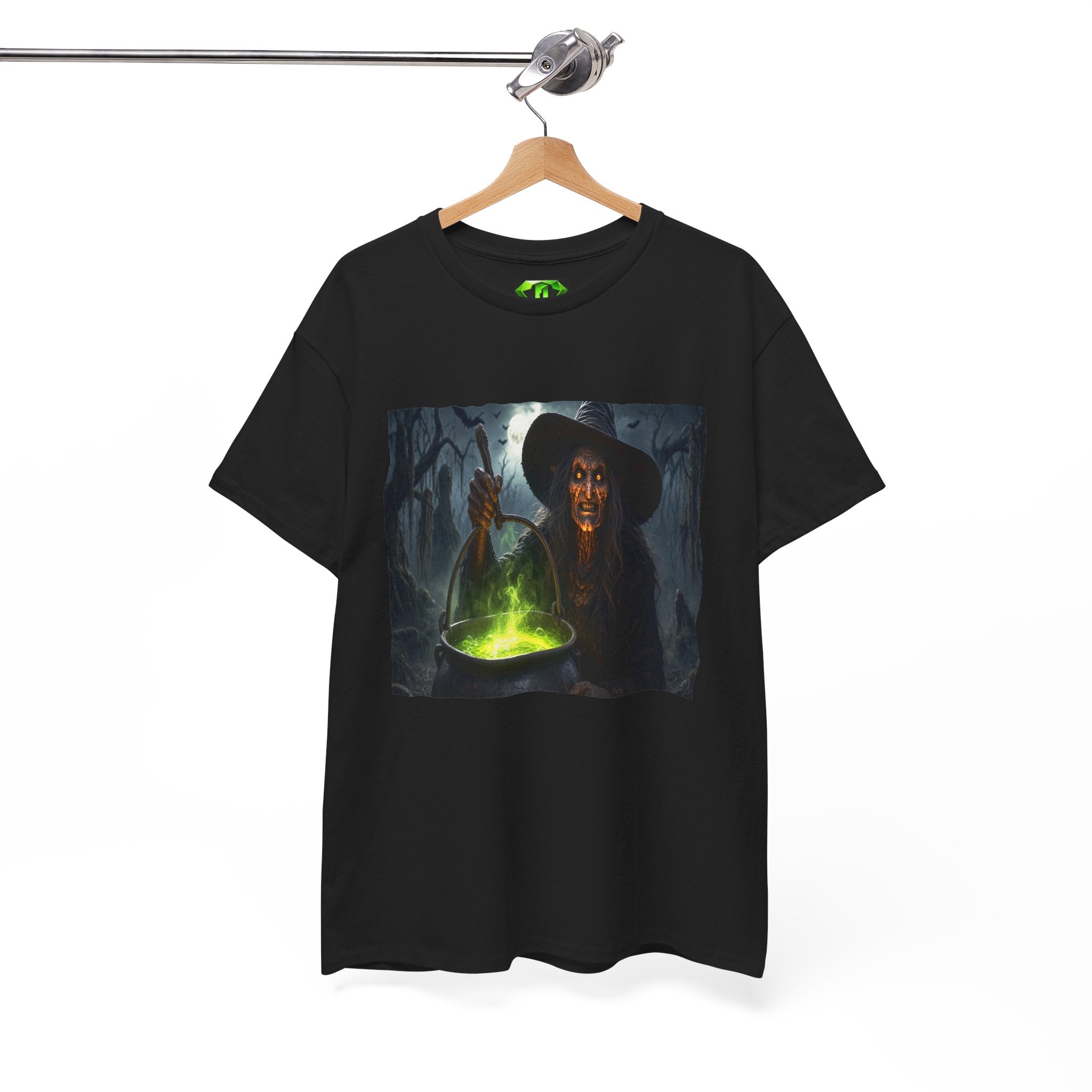 Evil Witch-  Kryptonite T-shirts - Haunted Harvest — Original Halloween Collection - Unisex T-shirts