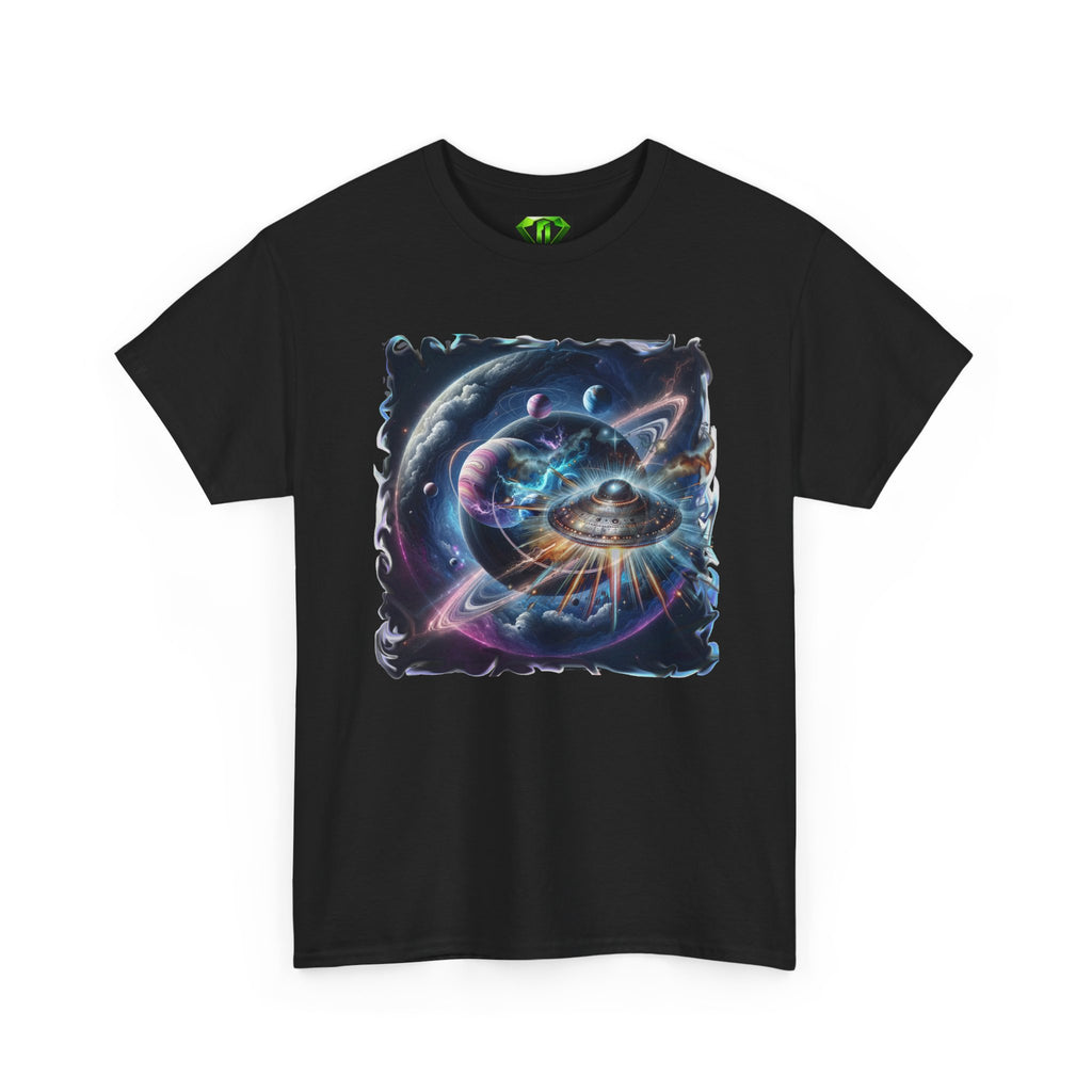 Galaxy Glimpse - Kryptonite T-Shirt | Kryptonite Black Unisex Tee, S-4XL
