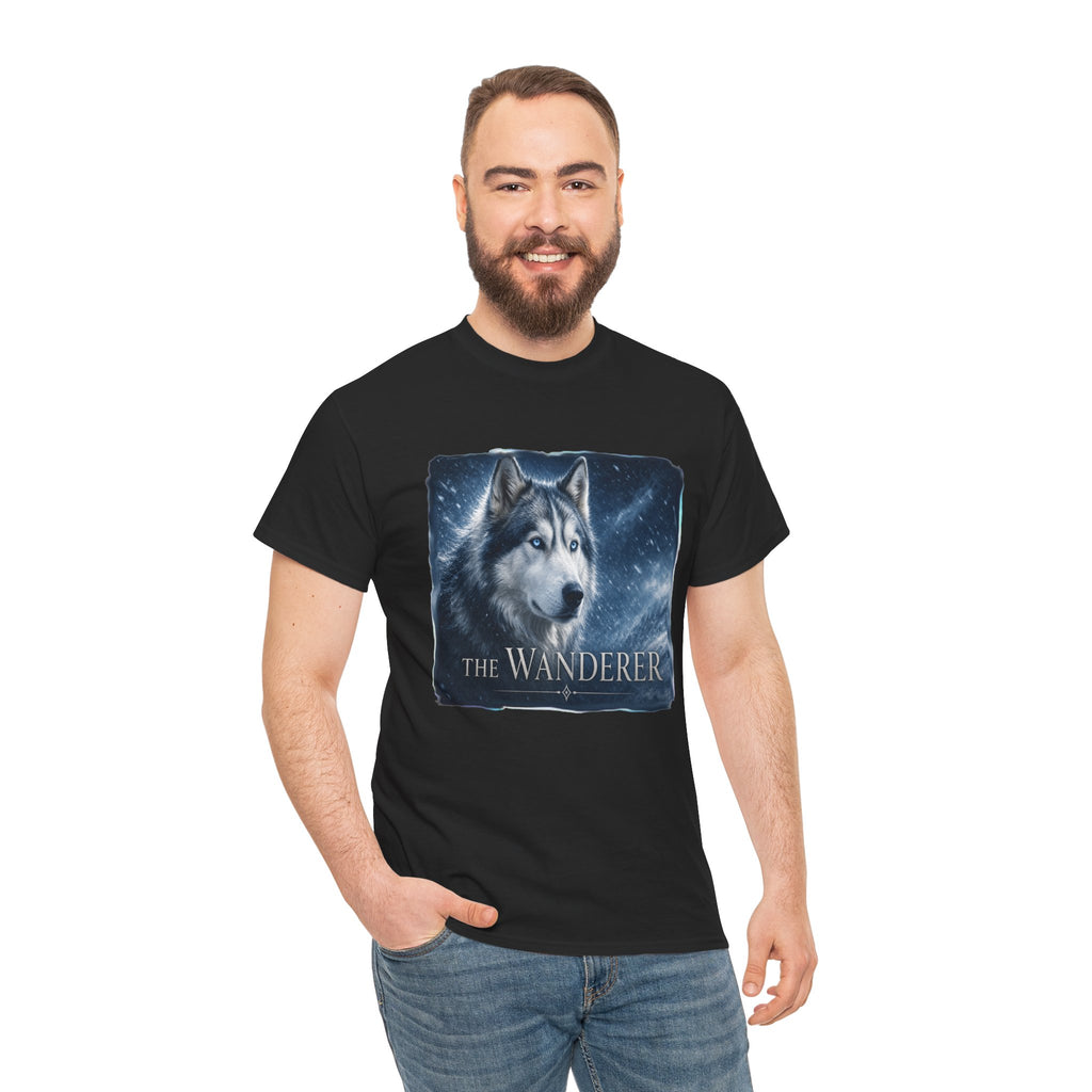 The Husky Wanderer - Kryptonite T-Shirt | Kryptonite Black Unisex Tee, S-4XL