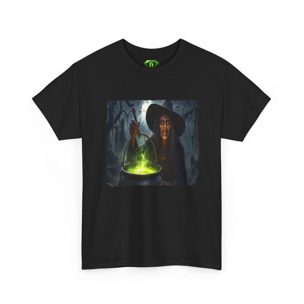 Evil Witch-  Kryptonite T-shirts - Haunted Harvest — Original Halloween Collection - Unisex T-shirts